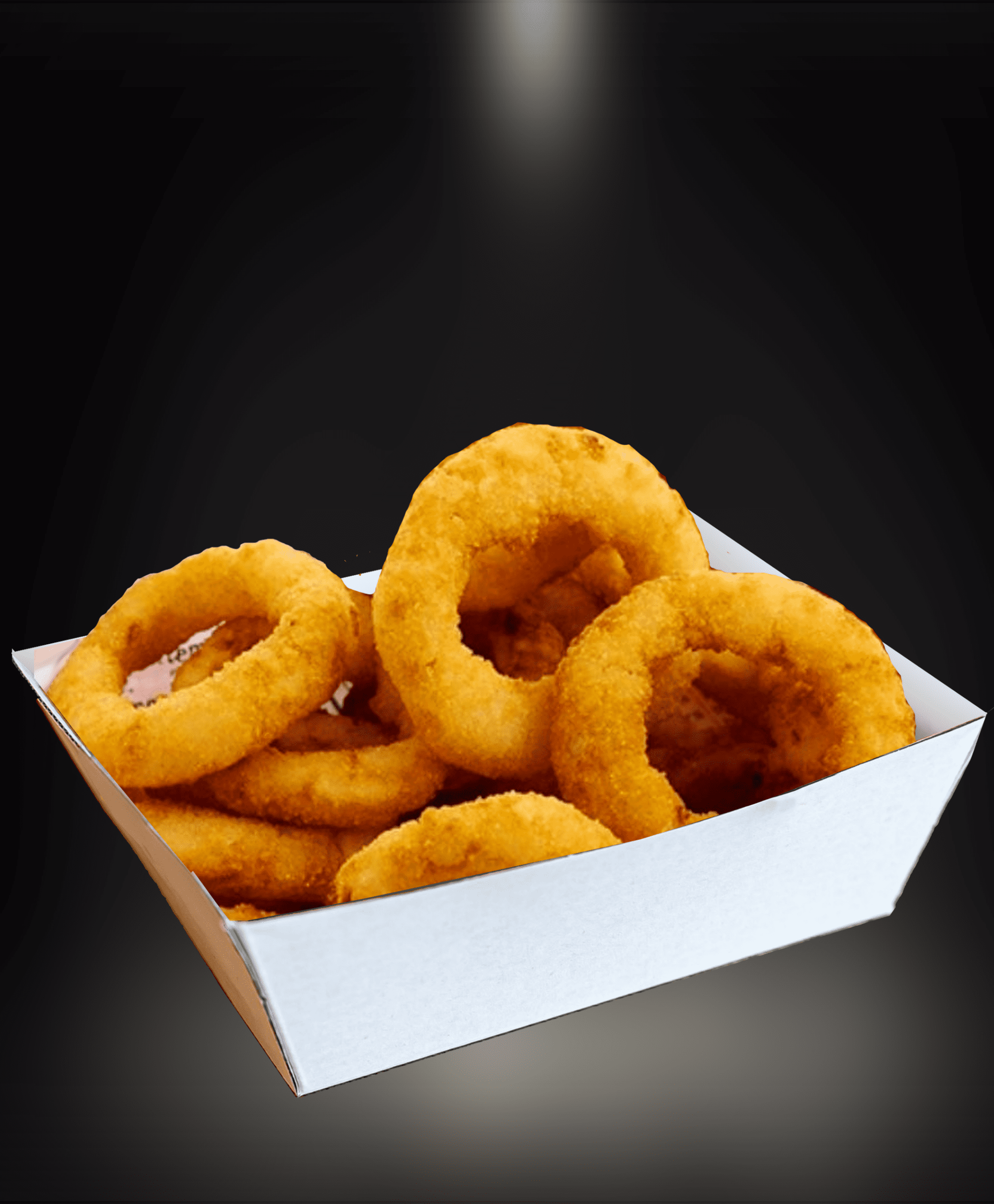 8 Crumbed Onion Rings