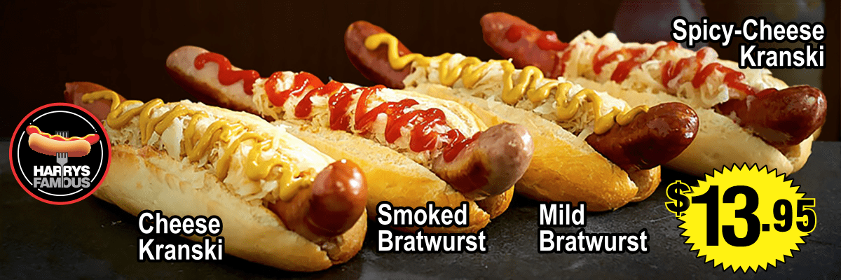 Harrys Famous Dog and Sausage